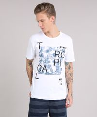 Camiseta-Masculina--Tropical-Vibes---Manga-Curta-Gola-Careca-Branca-9079781-Branco_1