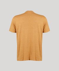 Camiseta-Masculina-com-Bolso-Manga-Curta-Gola-Careca-Amarelo-Escuro-9164444-Amarelo_Escuro_6