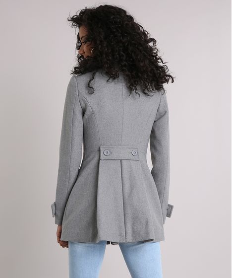 casaco de feltro feminino
