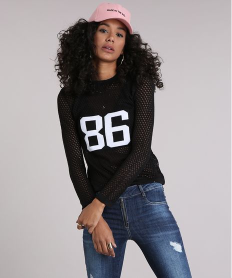 Sueter-Feminino-em-Trico--86--Manga-Longa-Decote-Redondo-Preto-9155588-Preto_1