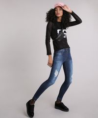 Sueter-Feminino-em-Trico--86--Manga-Longa-Decote-Redondo-Preto-9155588-Preto_3