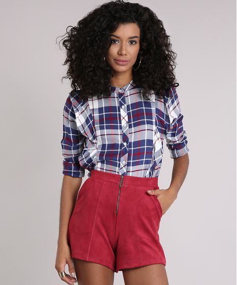 Camisa-Feminina-Xadrez-com-Babado-Manga-Longa-Off-White-8918196-Off_White_1