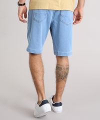 Bermuda-Jeans-Masculina-com-Cordao-e-Bolsos-Azul-Claro-9140300-Azul_Claro_2