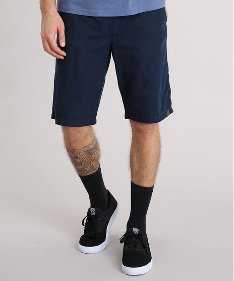 Bermuda-Masculina-com-Cordao-e-Bolsos-Azul-Marinho-9117591-Azul_Marinho_1
