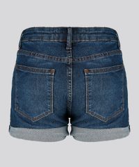 Short-Jeans-Feminino-Reto-com-Barra-Dobrada--Azul-Escuro-9116257-Azul_Escuro_6