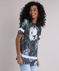 Blusa-Feminina-Brasil-Ze-Carioca-em-Tela-Estampada-de-Folhagem-Manga-Curta-Decote-Redondo-Verde-Escuro-9191756-Verde_Escuro_1