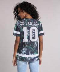 Blusa-Feminina-Brasil-Ze-Carioca-em-Tela-Estampada-de-Folhagem-Manga-Curta-Decote-Redondo-Verde-Escuro-9191756-Verde_Escuro_2