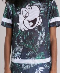 Blusa-Feminina-Brasil-Ze-Carioca-em-Tela-Estampada-de-Folhagem-Manga-Curta-Decote-Redondo-Verde-Escuro-9191756-Verde_Escuro_4
