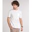 Camiseta-Masculina-Estampada-de-Folhagem-com-Bolso-Manga-Curta-Gola-Careca--Off-White-8905743-Off_White_1