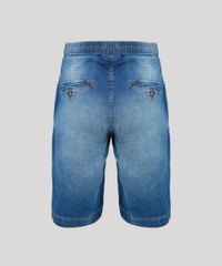 Bermuda-Jeans-Masculina-Reta-com-Cordao-e-Bolsos-Azul-Medio-9130931-Azul_Medio_6