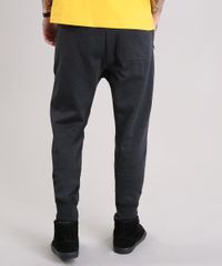 Calca-Masculina-Jogger-em-Moletom-com-Bolsos-e-Ziper-Cinza-Mescla-Escuro-8862130-Cinza_Mescla_Escuro_2 Calca-Masculina-Jogger-em-Moletom-com-Bolsos-e-Ziper-Cinza-Mescla-Escuro-8862130-Cinza_Mescla_Escuro_2