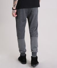 Calca-Masculina-Jogger-em-Moletom-com-Bolsos-e-Ziper-Cinza-Mescla-Escuro-8834560-Cinza_Mescla_Escuro_2 Calca-Masculina-Jogger-em-Moletom-com-Bolsos-e-Ziper-Cinza-Mescla-Escuro-8834560-Cinza_Mescla_Escuro_2