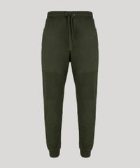 Calca-Masculina-Jogger-em-Moletom-com-Bolsos-e-Ziper-Verde-Militar-8834566-Verde_Militar_5