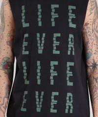 Regata-Masculina-Cavada--Life-Ever--Gola-Careca-Preta-9153435-Preto_4