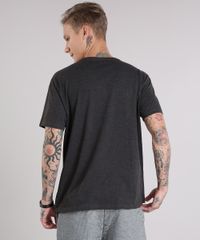 Camiseta-Masculina--Black-Star--Manga-Curta-Gola-Careca-Cinza-Mescla-Escuro-9102768-Cinza_Mescla_Escuro_2