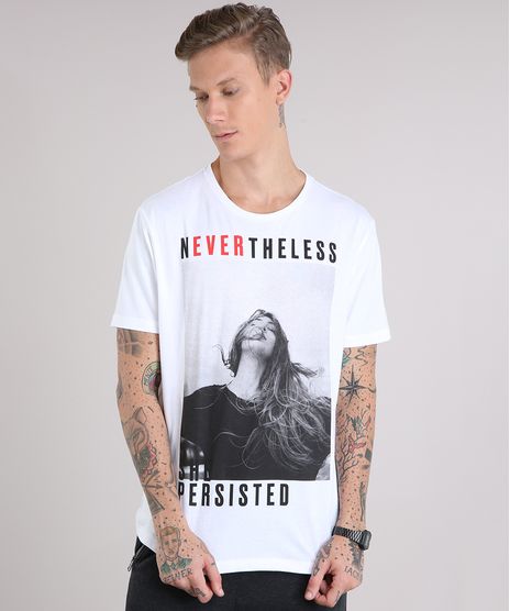 Camiseta-Masculina--Never-The-Less--Manga-Curta-Gola-Careca-Branca-9102764-Branco_1