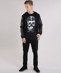 Blusao-Masculino-Caveira-em-Moletom-Gola-Careca-Manga-Longa-Preto-8830156-Preto_3
