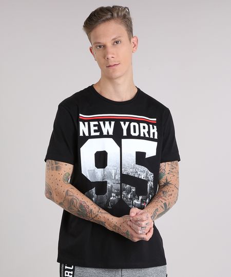 Camiseta-Masculina--New-York-95--Manga-Curta-Gola-Careca-Preta-9102766-Preto_1 Camiseta-Masculina--New-York-95--Manga-Curta-Gola-Careca-Preta-9102766-Preto_1