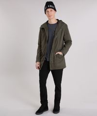 Parka-Masculina-Gola-Alta-com-Capuz-Verde-Militar-8855169-Verde_Militar_3