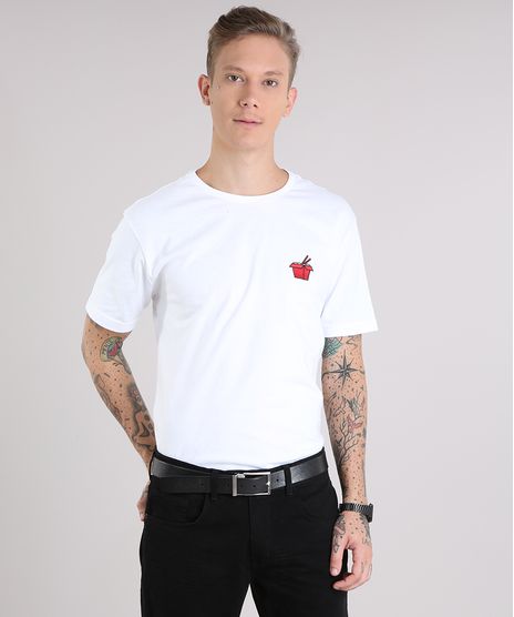 Camiseta-Masculina-com-Bordado-Yakissoba-Manga-Curta-Gola-Careca-Off-White-9154671-Off_White_1