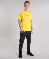 Camiseta-Masculina--Under-Control---Manga-Curta-Gola-Careca-Amarela-9151472-Amarelo_3