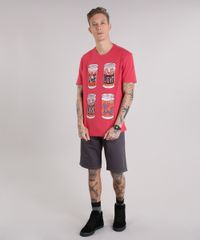 Camiseta-Masculina-Duff-Os-Simpsons-Manga-Curta-Gola-Careca-Vermelha-9154392-Vermelho_3