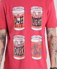 Camiseta-Masculina-Duff-Os-Simpsons-Manga-Curta-Gola-Careca-Vermelha-9154392-Vermelho_4
