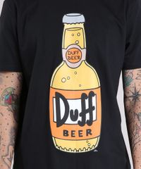 Camiseta-Masculina-Duff-Os-Simpsons-Manga-Curta-Gola-Careca-Preta-9142492-Preto_4