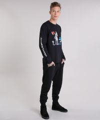 Camiseta-Masculina-Comichao-e-Cocadinha-Os-Simpsons-Manga-Longa-Gola-Careca-Preta-9151465-Preto_3