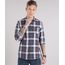 Camisa-Masculina-Xadrez-com-Bolso-Manga-Longa-Off-White-8886528-Off_White_1
