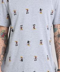 Camiseta-Masculina-Estampada-Mickey-Manga-Curta-Gola-Careca-Cinza-Mescla-9081679-Cinza_Mescla_4
