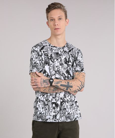 Camiseta-Masculina-Estampada-Os-Vingadores-Manga-Curta-Gola-Careca-Branca-9081677-Branco_1
