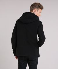 Casaco-Masculino-Gola-Alta-com-Capuz-e-Bolsos-Preto-8889528-Preto_2