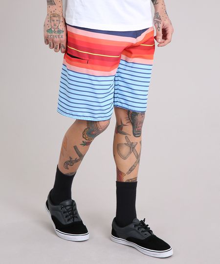 Bermuda-Surf-Masculina-Listrada-com-Bolso-Lateral-Coral-9158586-Coral_1