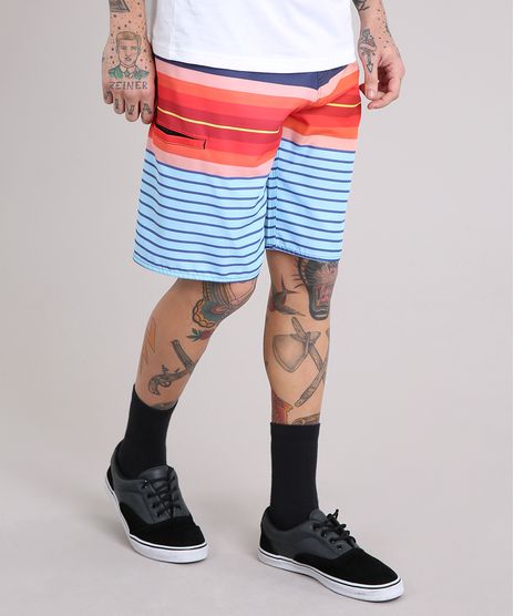 Bermuda-Surf-Masculina-Listrada-com-Bolso-Lateral-Coral-9158586-Coral_1