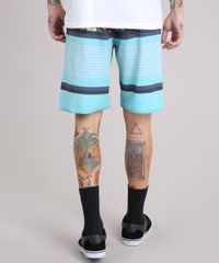 Bermuda-Surf-Masculina-com-Estampa-de-Folhagem-Verde-Claro-9158464-Verde_Claro_2
