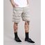 Bermuda-Masculina-Listrada-com-Bolsos-Kaki-9108827-Kaki_1