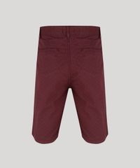 Bermuda-Masculina-Estampada-de-Poa-com-Bolsos-Vinho-9137812-Vinho_6