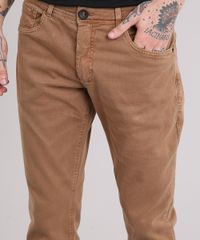 Calca-Masculina-Slim-em-Algodao---Sustentavel-Caramelo-9108165-Caramelo_4