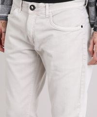 Calca-Masculina-Slim-em-Algodao---Sustentavel-Kaki-9108408-Kaki_4