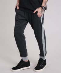 Calca-Masculina-Relaxed-em-Moletom-com-Recortes-Cinza-Mescla-Escuro-8862141-Cinza_Mescla_Escuro_1 Calca-Masculina-Relaxed-em-Moletom-com-Recortes-Cinza-Mescla-Escuro-8862141-Cinza_Mescla_Escuro_1