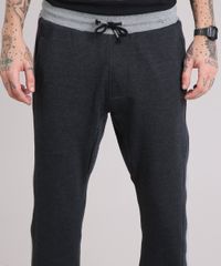 Calca-Masculina-Relaxed-em-Moletom-com-Recortes-Cinza-Mescla-Escuro-8862141-Cinza_Mescla_Escuro_4 Calca-Masculina-Relaxed-em-Moletom-com-Recortes-Cinza-Mescla-Escuro-8862141-Cinza_Mescla_Escuro_4