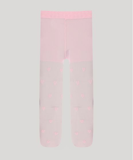 Meia-Calca-Infantil-Lupo-Fio-20-Estampada-de-Estrelas-Rosa-9182685-Rosa_1