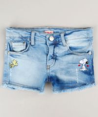 Short-Jeans-Infantil-com-Bordado-do-Snoopy-Azul-Claro-9183196-Azul_Claro_1