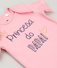 Body-Infantil--Princesa-do-Papai--Manga-Curta-Decote-Redondo-Rosa-9223027-Rosa_4