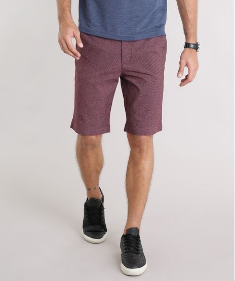 Bermuda-Masculina-Reta-com-Bolsos-Vinho-9129266-Vinho_1