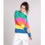 Sueter-Feminino-Listrado-Rainbow-em-Tricot-Multicor-9267897-Multicor_1