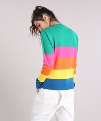 Sueter-Feminino-Listrado-Rainbow-em-Tricot-Multicor-9267897-Multicor_5