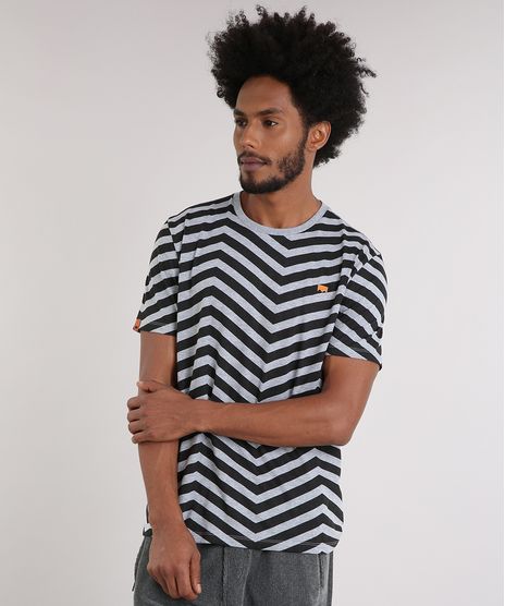 Camiseta-Masculina-LAB-Geometrica-Manga-Curta-Gola-Careca-Cinza-Mescla-9170180-Cinza_Mescla_1