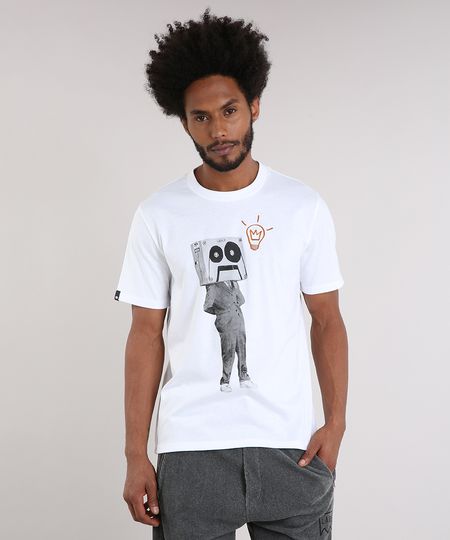 Camiseta-Masculina-LAB-Cabeca-de-Fita-Manga-Curta-Gola-Careca-Branca-9170186-Branco_1 Camiseta-Masculina-LAB-Cabeca-de-Fita-Manga-Curta-Gola-Careca-Branca-9170186-Branco_1